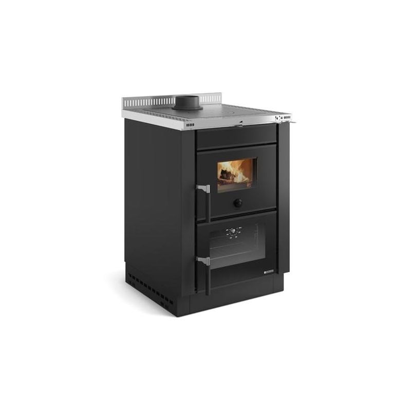 Cuisinière à bois encastrable raccordable - LA NORDICA Vicenza Evo 6 kW