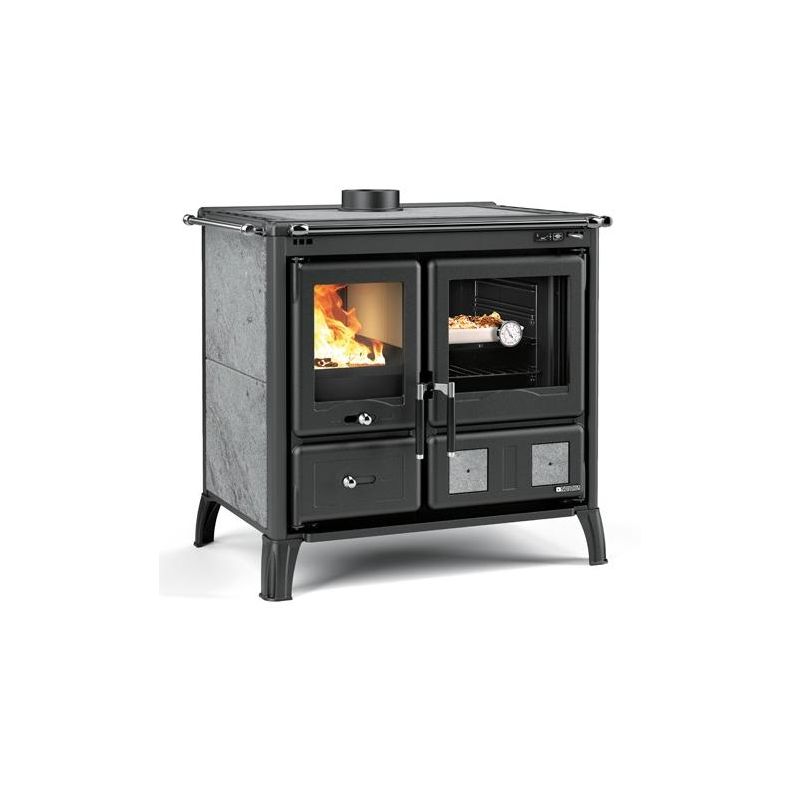 Cuisinière à bois - LA NORDICA Gardenia 5.0 Pierre 9.5 kW