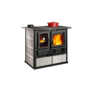 Cuisinière à bois raccordable - LA NORDICA Rosa Sinistra Reverse 8.2 kW