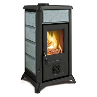 Cuisinière à bois raccordable - LA NORDICA Rosa XXL.16 Steel 10.5 kW - LA NORDICA