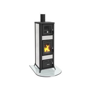 Poêle à bois avec four - LINCAR Alice Forno 490AZ 6.1 kW