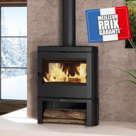 Poêle à bois Nordica Jennifer 2.0 - 7,7 kW - Bûches 50 cm