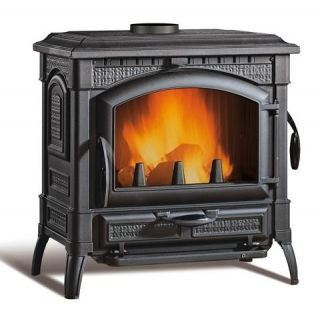 Poêle à bois raccordable en fonte - LA NORDICA Jennifer.16 7.7 kW - LA NORDICA