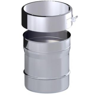 Poêle à bois suspendu, pose libre, sur pieds ou avec bûcher - BRONPI Cairo 70 Box 12 kW - BRONPI