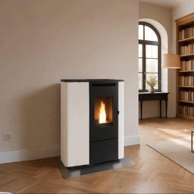 Poêle à Granulé Compact Pia Can Up Eva Calor – 11 kW