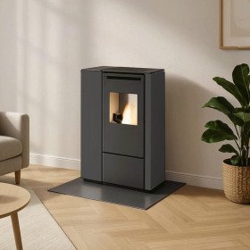 Poêle à granulé ultra plat Pia – Eva Calor 11 kW