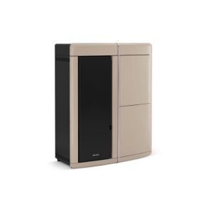 Poêle à granulés hydro étanche débrayable - EXTRAFLAME Evelyne Idro 2.0 18 kW