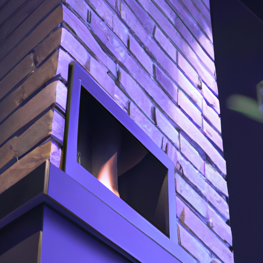 Cheminée électrique design pour salon moderne