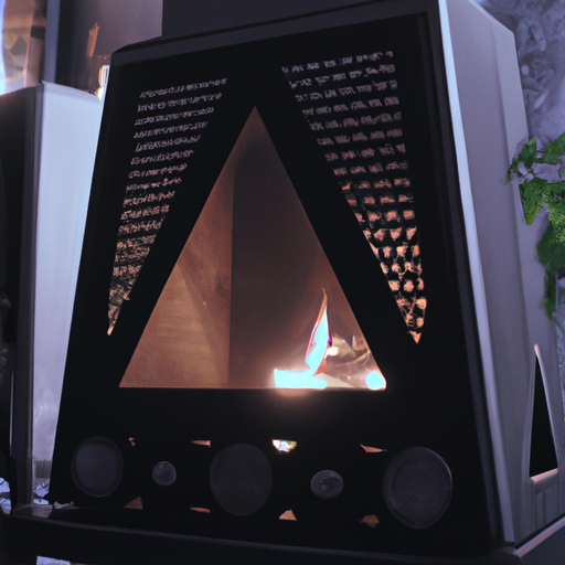 Cheminée électrique design pour salon moderne