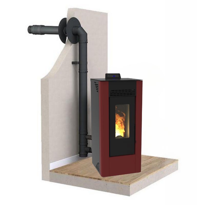 Pack Poêle Granulés C12 FIREMATIC + Kit Ventouse Dinak - guide d'achat